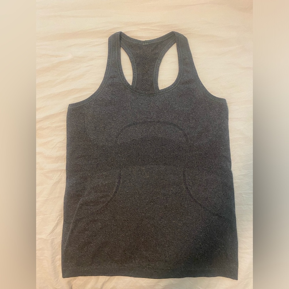 Lululemon Gray SwiftlyTech Tank, Size 8-10